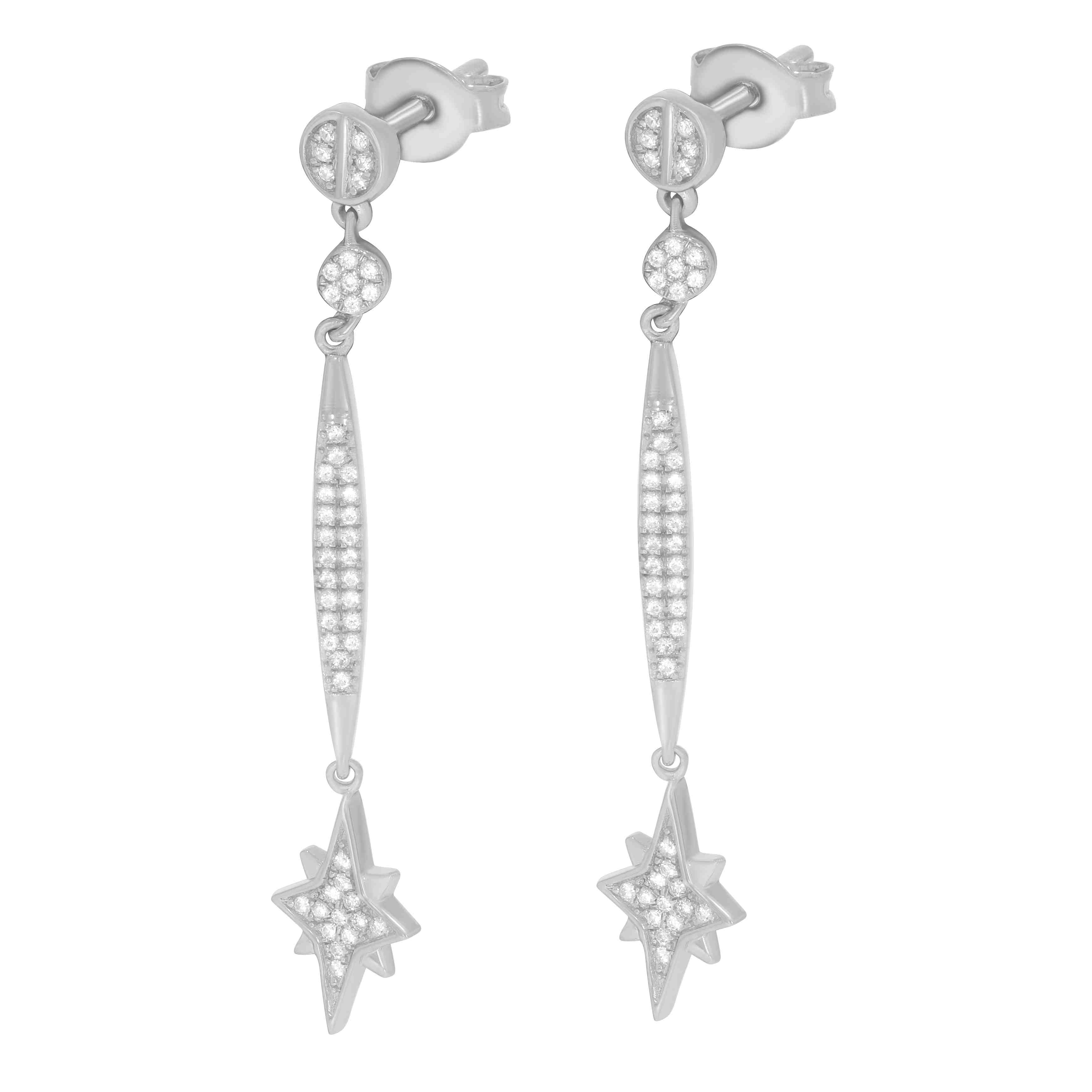 Compass  Natical Collection Long Earring ER21458A